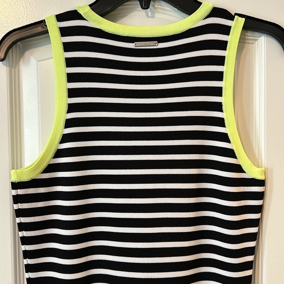 NWT Michael Kors Striped Tank Dress - Size Medium - Picture 4 of 4